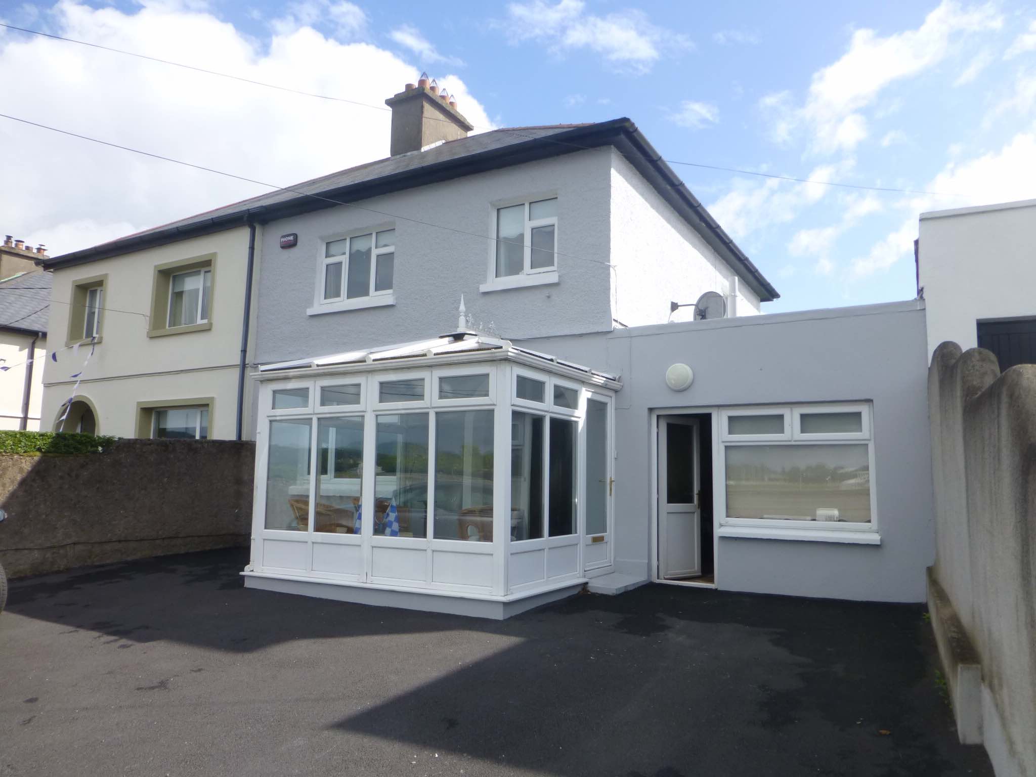 Existing House Front Elevation, Abbeyside, Eoin O’Keeffe Architects