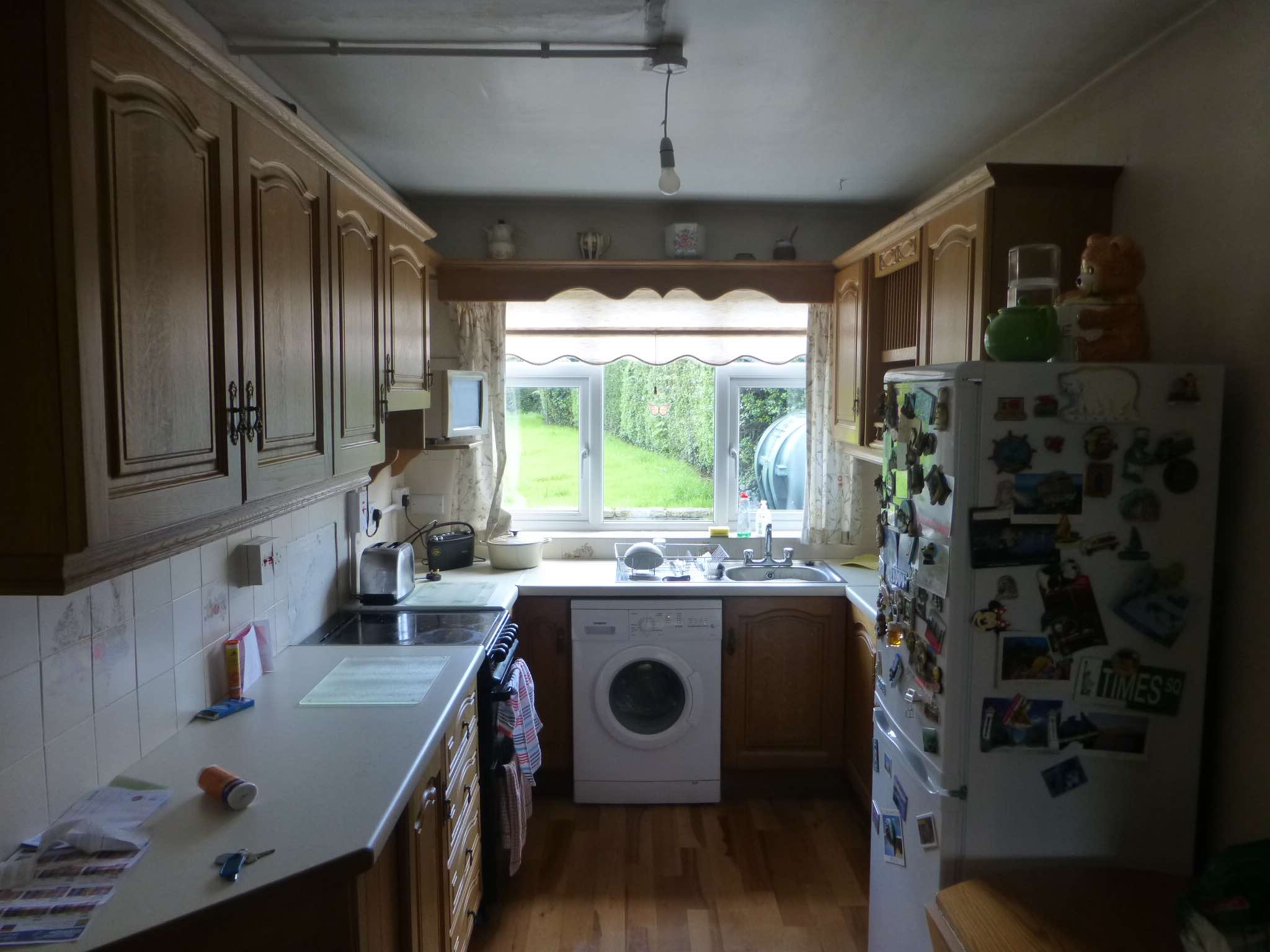 Existing House Kitchen, Abbeyside, Eoin O’Keeffe Architects