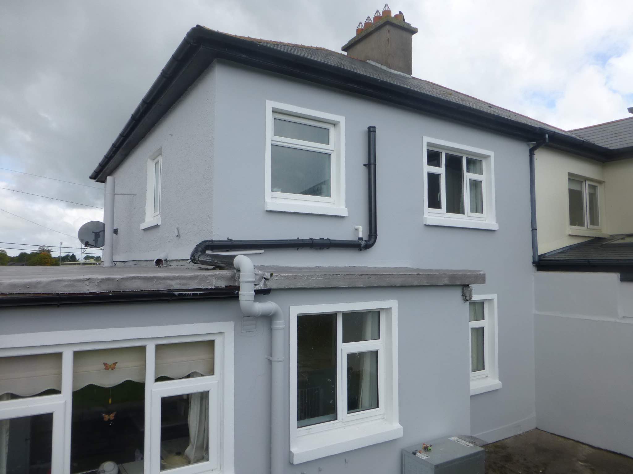 Existing House Rear Elevation, Abbeyside, Eoin O’Keeffe Architects