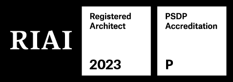 RIAI | Registered Architect | PSDP Accredited | 2023 | Eoin O’Keeffe Architects