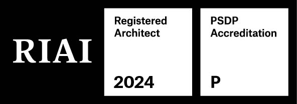 RIAI | Registered Architect | PSDP Accredited | 2024 | Eoin O’Keeffe Architects